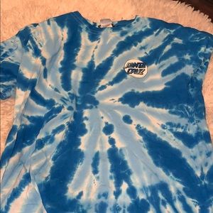 santa cruz tie dye tee!